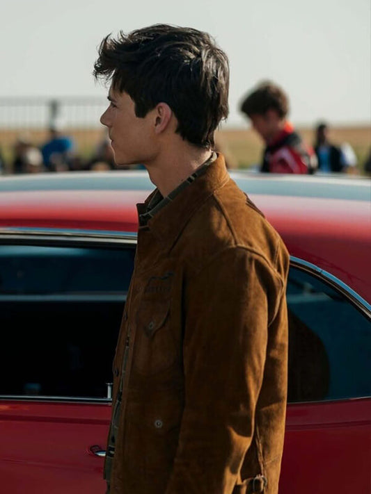 My Life With The Walter Boys Alex Walter Suede Jacket