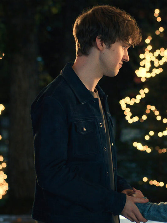 My Life With The Walter Boys Danny Walter Suede Jacket