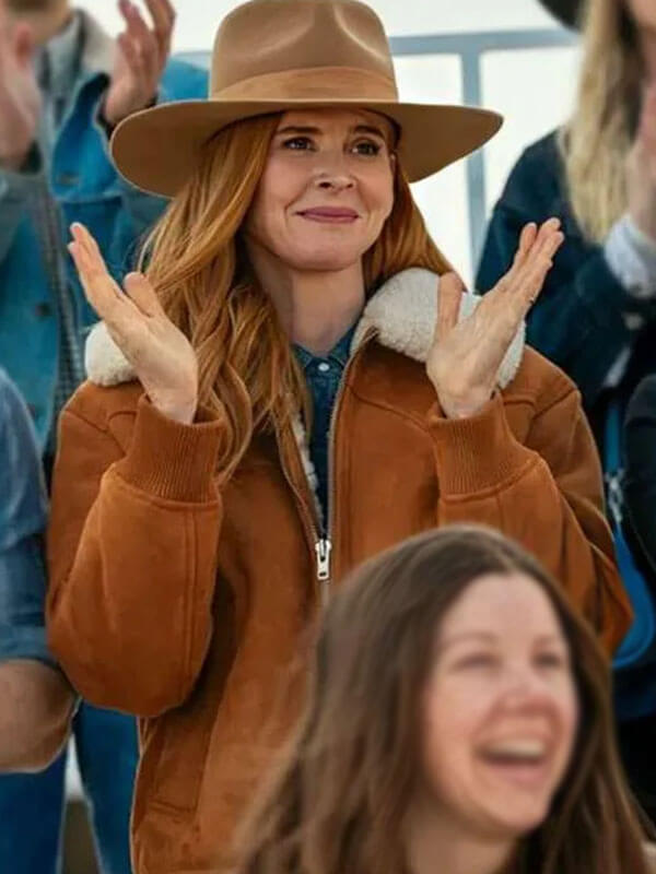 My Life with the Walter Boys Katherine Walter Suede Jacket