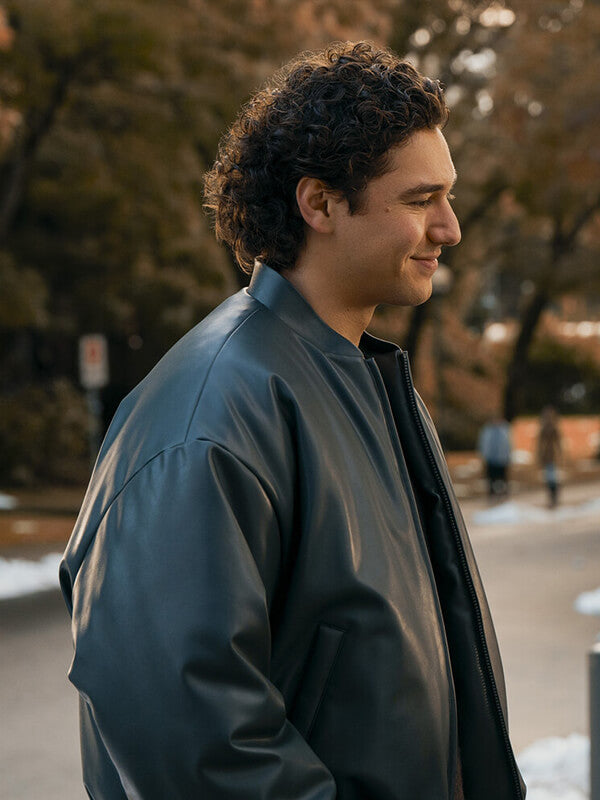 Off Campus S01 Garrett Graham Bomber Leather Jacket