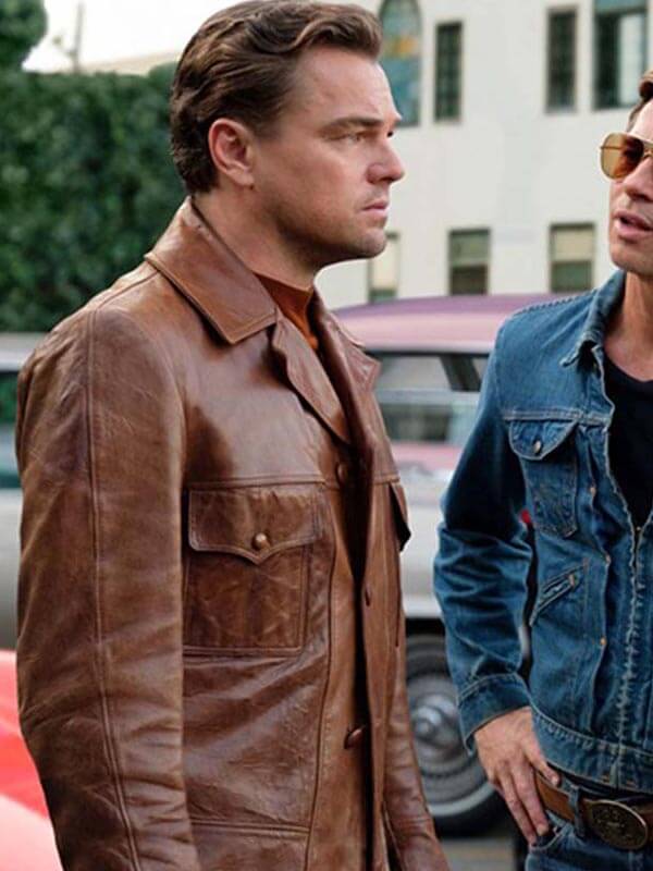 Once Upon a Time in Hollywood Leonardo DiCaprio Leather Jacket