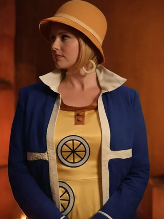 One Piece S02 Miss Valentine Blue Cotton Jacket