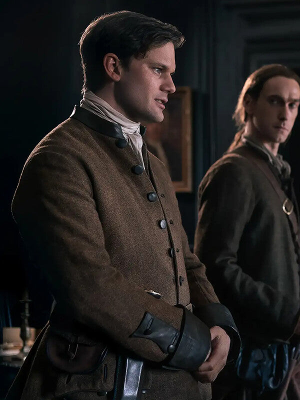 Outlander: Blood of My Blood S01 Jeremy Irvine Brown Jacket