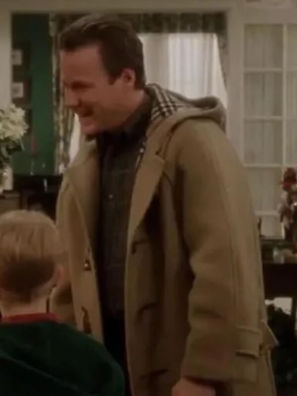 Peter Home Alone Brown Wool Duffle Coat