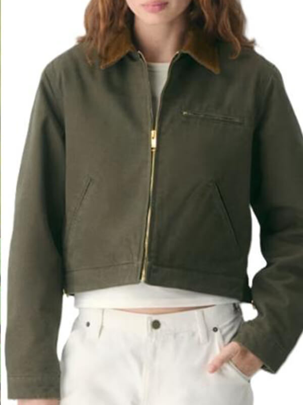 Renee Birdwhistle Neagley S01 Green Cotton Jacket