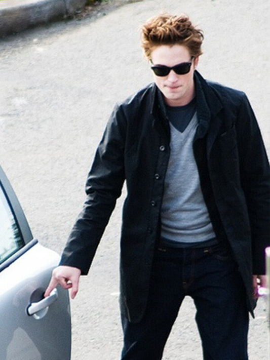 Robert Pattinson Twilight Black Cotton Jacket