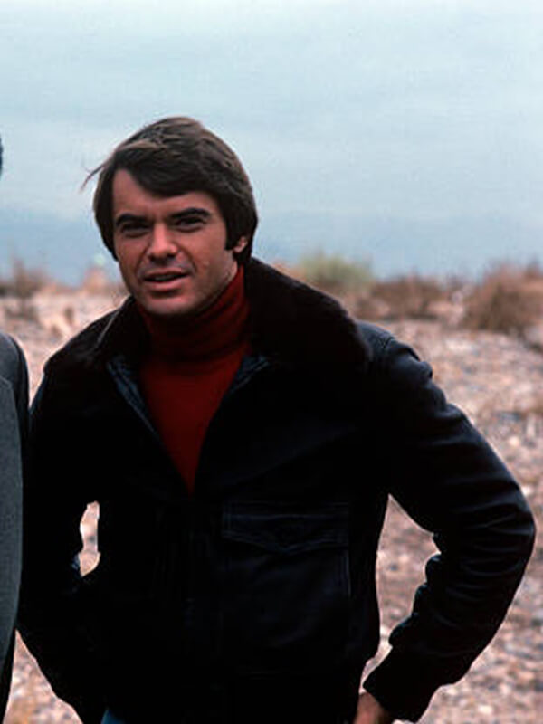 Robert Urich Vegas TV Series Black Bomber Jacket