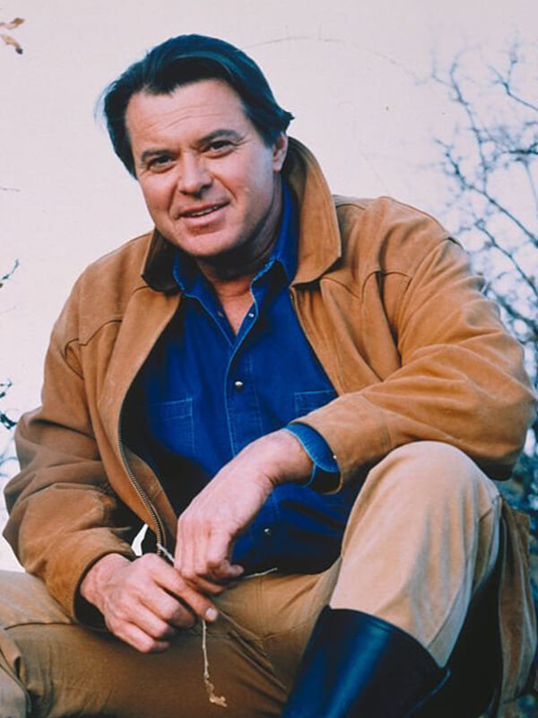 Robert Urich Vintage Suede Leather Jacket