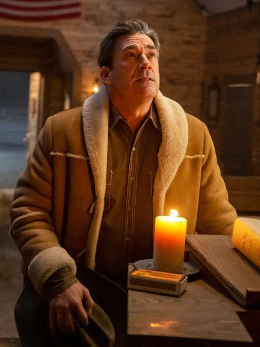 Roy Tillman Fargo Suede Leather Shearling Jacket