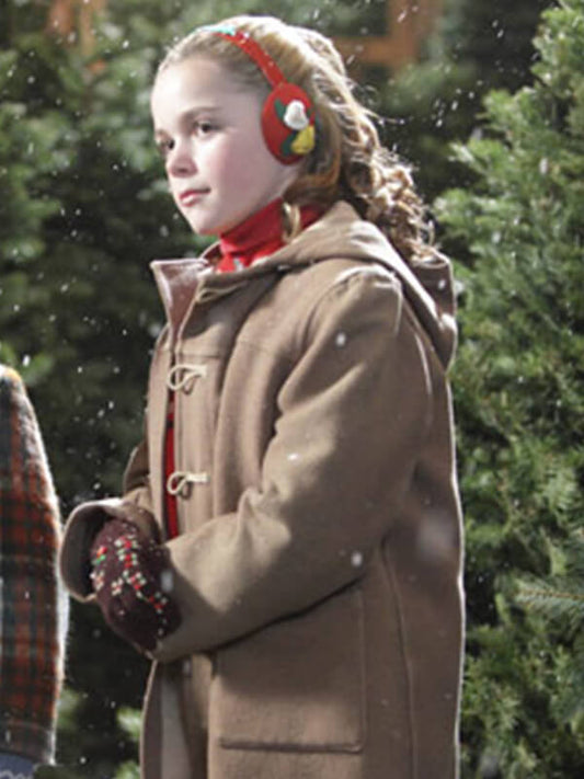 Sally Draper Mad Men Beige Duffle Wool Coat