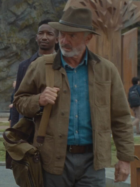 Sam Neill Jurassic World Dominion Cotton Jacket