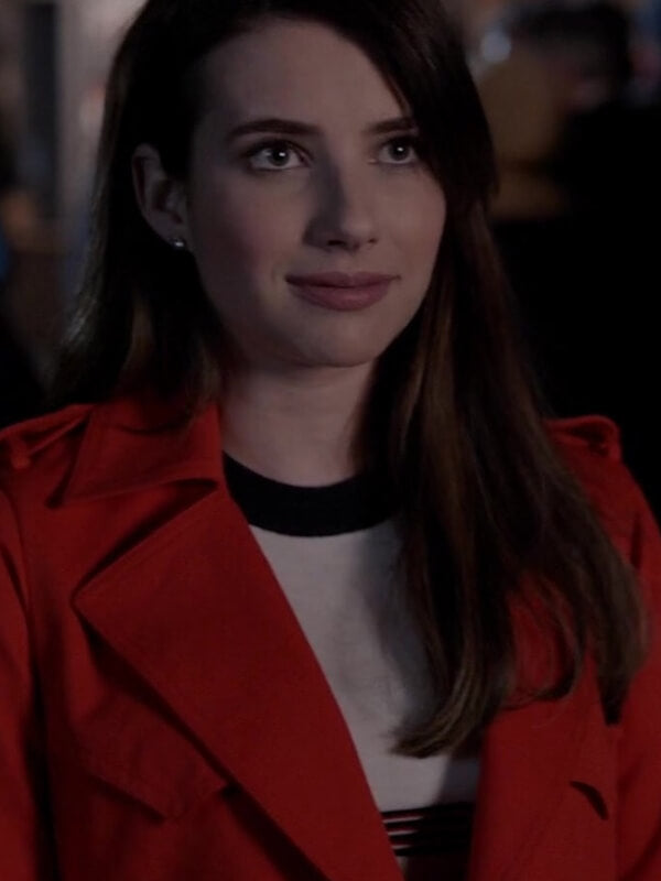 Serena Belinda American Horror Story S07 Red Coat