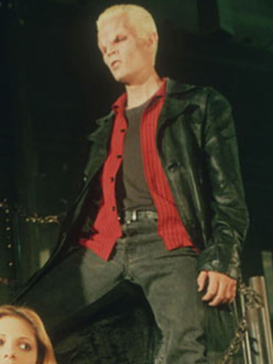 Spike Buffy The Vampire Slayer Black Leather Coat