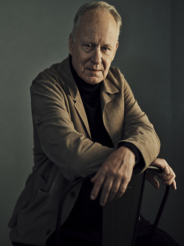 Stellan Skarsgard Sentimental Value 2025 Suede Jacket