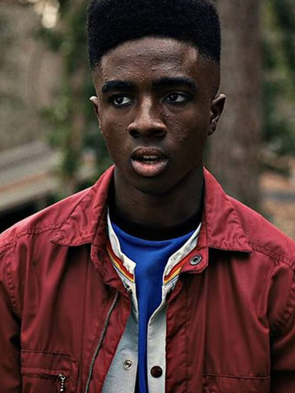 Stranger Things S04 Lucas Sinclair Cotton Jacket