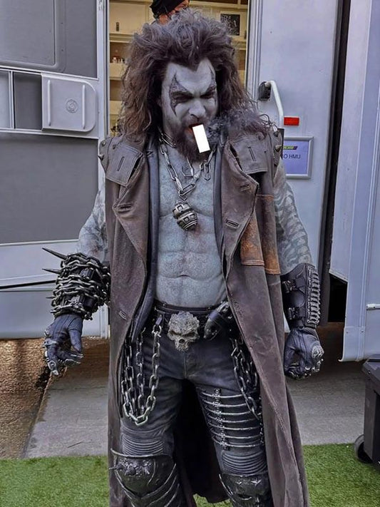 Supergirl 2026 Jason Momoa Brown Leather Coat