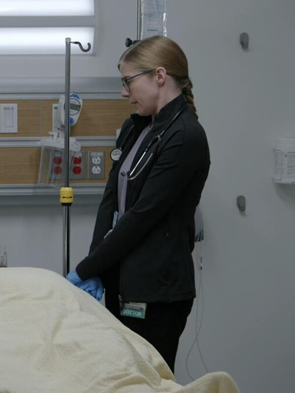 Taylor Dearden The Pitt S01 Dottoressa King Black Jacket
