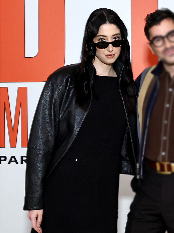 Taylor Ortega Big Mistake 2026 Premiere Leather Jacket