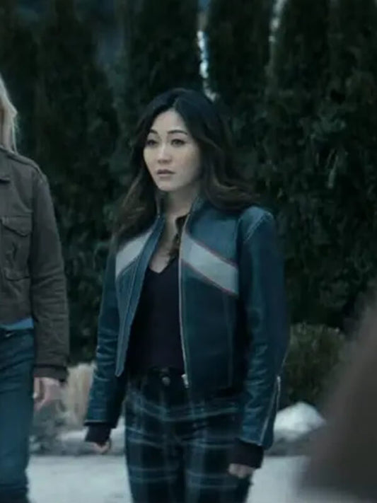 The Boys S05 Kimiko Miyashiro Leather Jacket