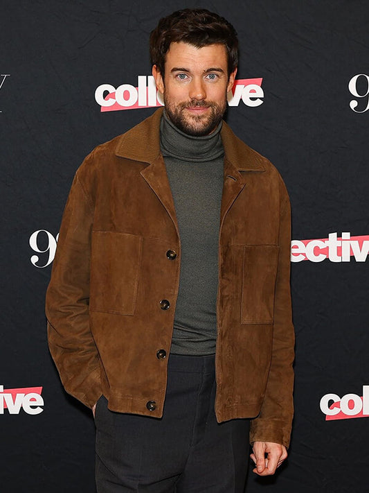 The Burbs 2026 Jack Whitehall Suede Leather Jacket