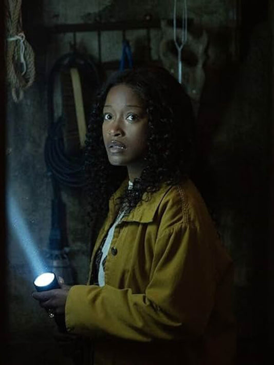 The ‘Burbs 2026 Keke Palmer Yellow Cotton Jacket