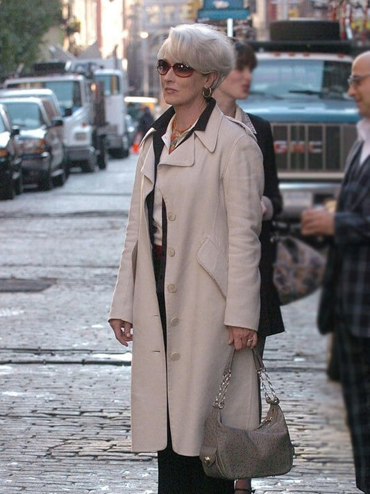 The Devil Wears Prada 2 Meryl Streep Cotton Coat