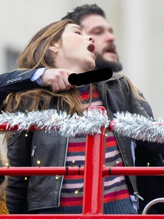 The Family Plan 2 Michelle Monaghan Leather Jacket