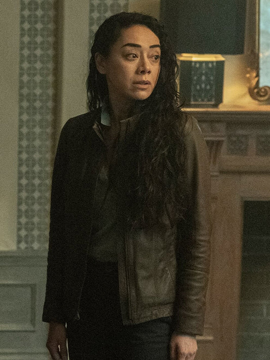 The Walking Dead: Dead City S03 Aimee Garcia Leather Jacket