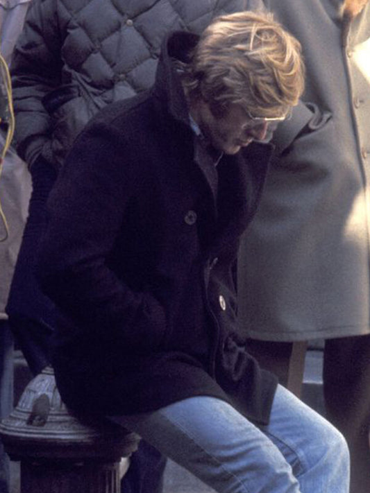 Three Days Of The Condor Robert Redford Black Pea Coat