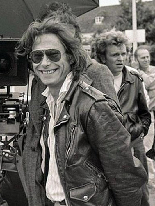 Withnail & I 1986 Bruce Robinson Biker Leather Jacket