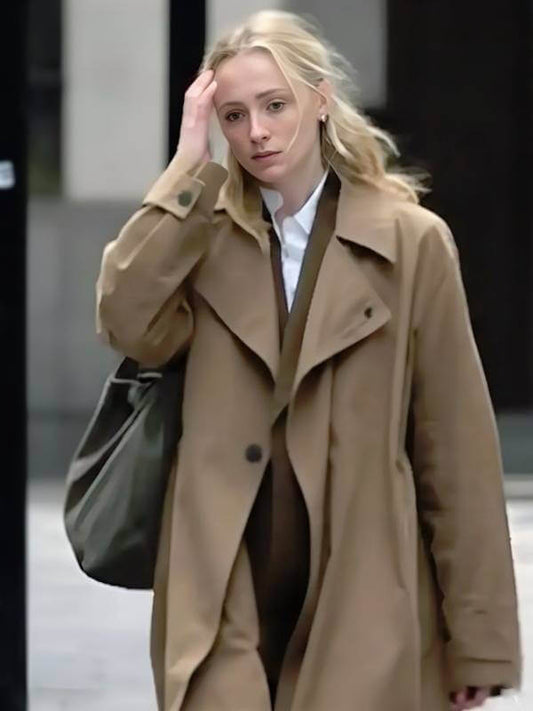 Zara Dunne Steal 2026 Sophie Turner Cotton Coat