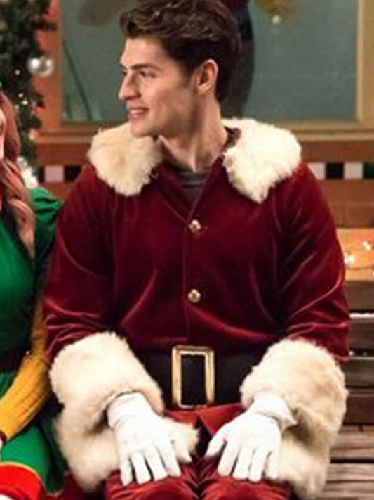 A Cinderella Story Christmas Wish Gregg Sulkin Red Velvet Costume Black Friday Sale