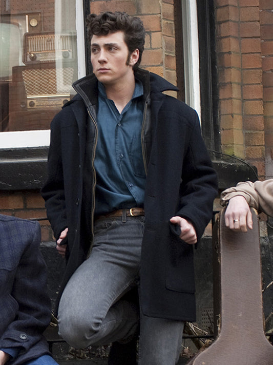 Aaron Taylor Nowhere Boy Classic Wool Coat