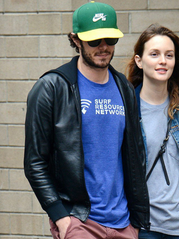 Adam Brody Black Hooded Leather Jacket Black Friday Sale