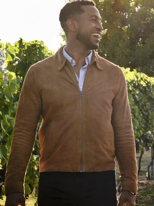 Advice To Love Brook Darnell Brown Suede Jacket