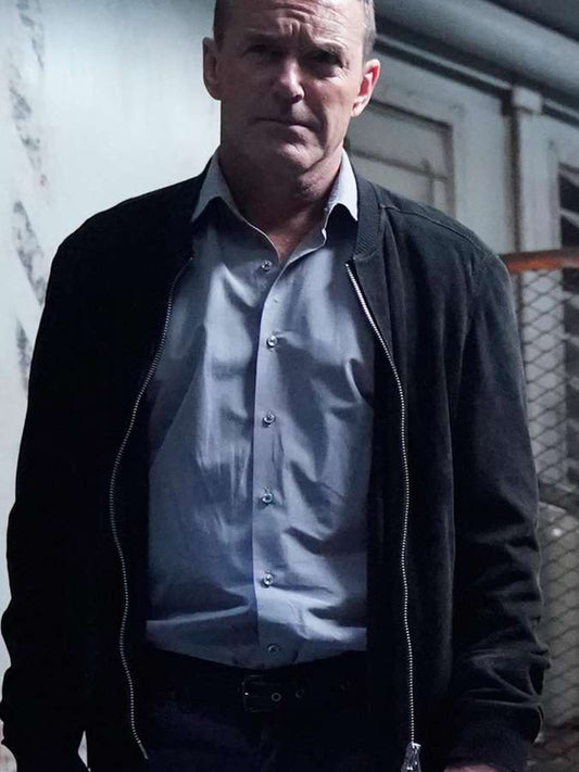 Agents Of S.H.I.E.L.D. Clark Gregg Leather Suede Jacket