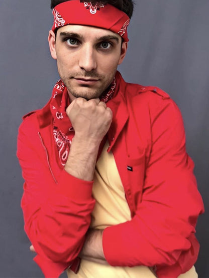 Agents Of Shield Deke Shaw Cotton Red Jacket Free Shipping UK USA Canada