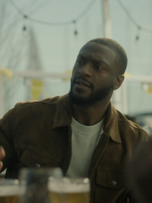 Alex Cross Brown Leather Suede Jacket Black Friday Sale