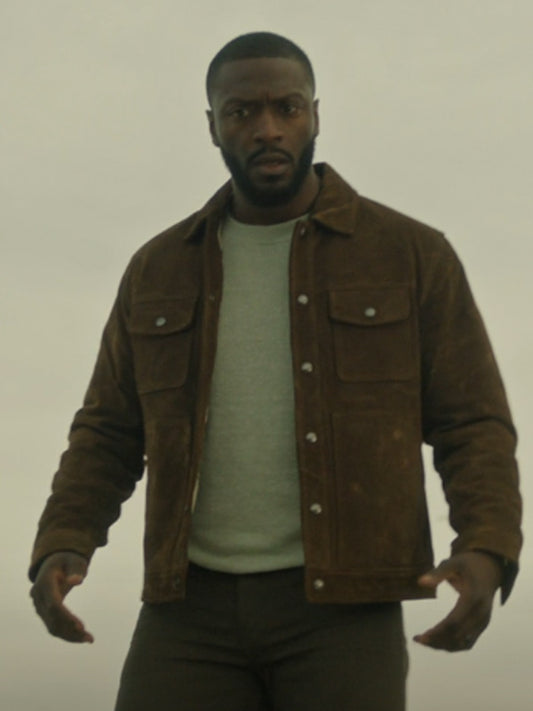 Alex Cross Brown Leather Suede Jacket