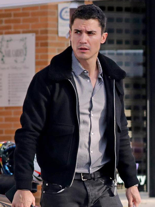 Alex Gonzales Quantum Leap Black Wool Jacket