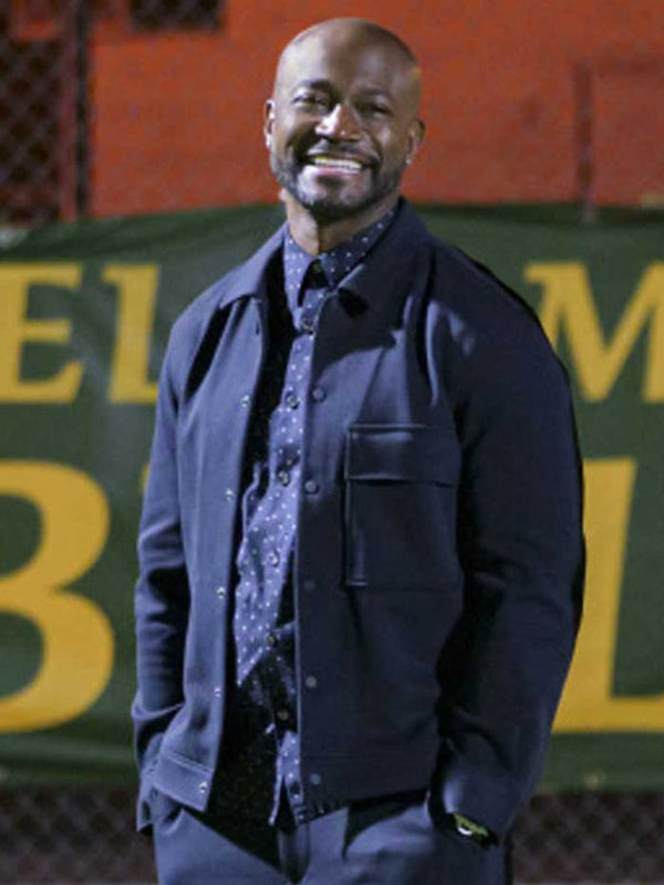 All American Taye Diggs Black Wool Jacket Black Friday Sale