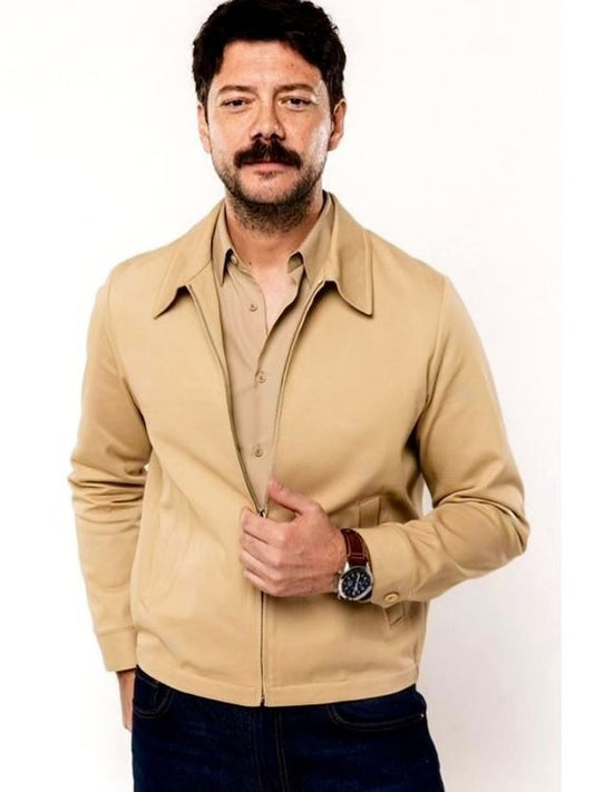 Alvaro Morte Brown Classic Cotton Jacket