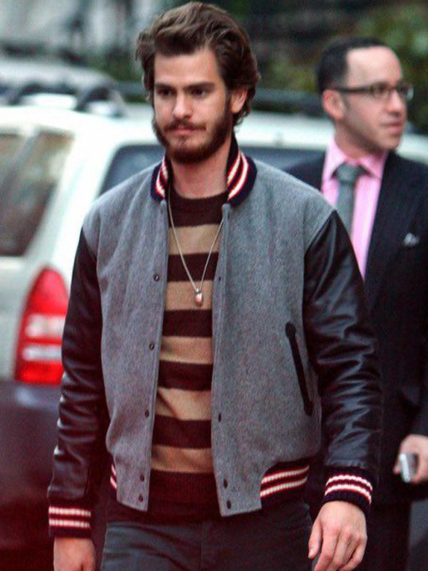 Andrew Garfield Wool Varsity Jacket Gifts For Him