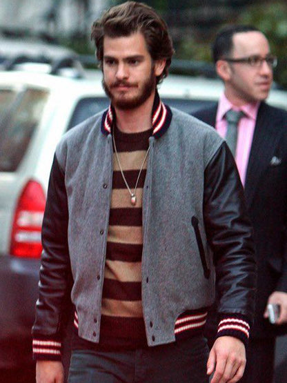 Andrew Garfield Wool Varsity Jacket Gifts For Him