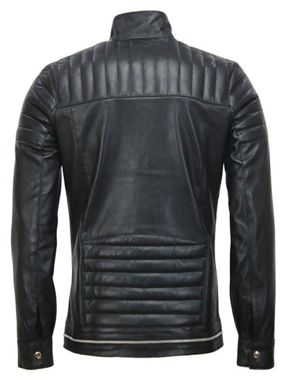 Andrew Tate Cobra Top G Black Leather Jacket Black Friday Sale