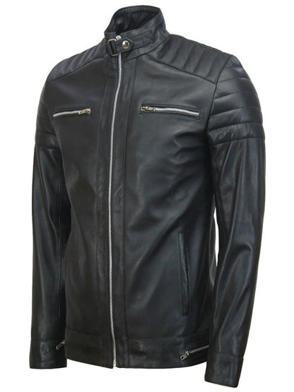 Andrew Tate Cobra Top G Black Leather Jacket Celebrity Jackets