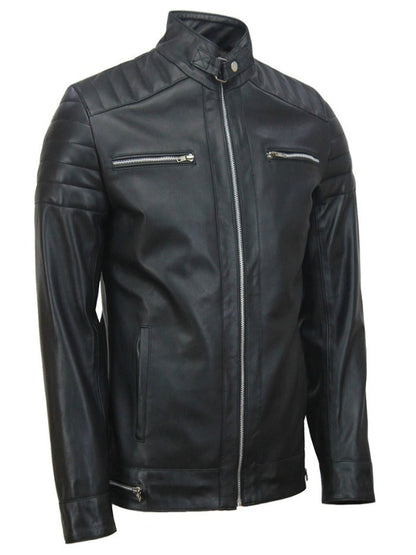 Andrew Tate Cobra Top G Black Leather Jacket UK USA Europe