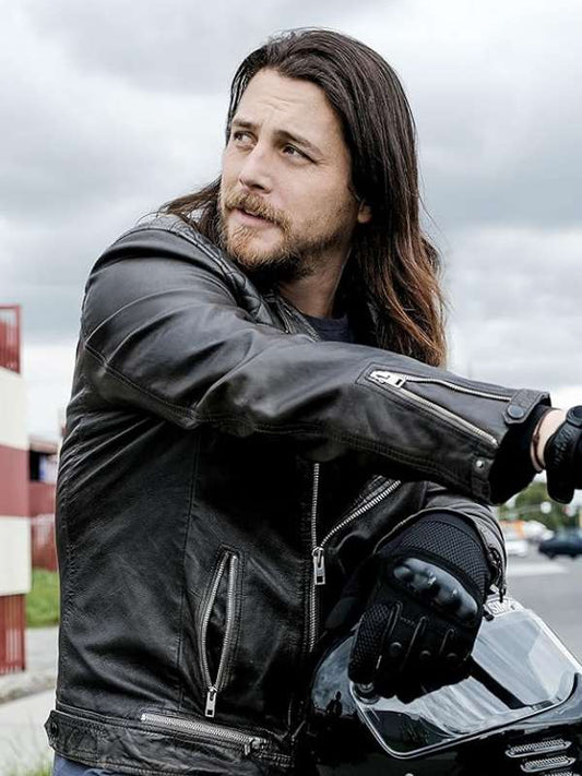 Animal Kingdom Craig Cody Brando Biker Leather Jacket