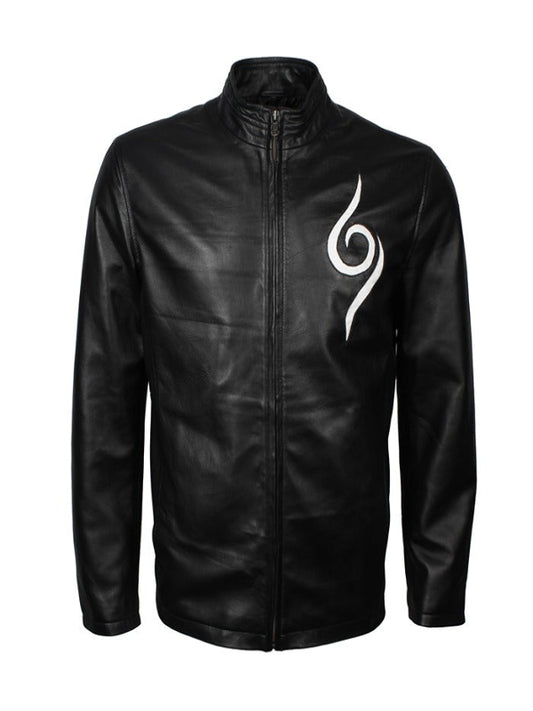 Anime Naruto Anbu Harajuku Leather Jacket Costume Halloween Gifts for Him