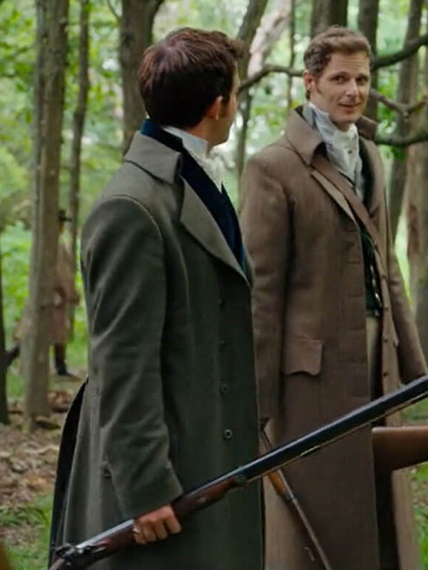 Anthony Bridgerton Gray Wool Coat Gifts For Him